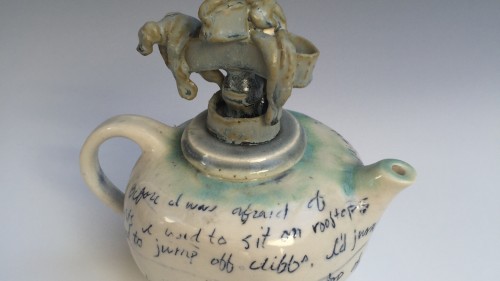 Leslie Andelin Ceramics before I wa afraid of heights