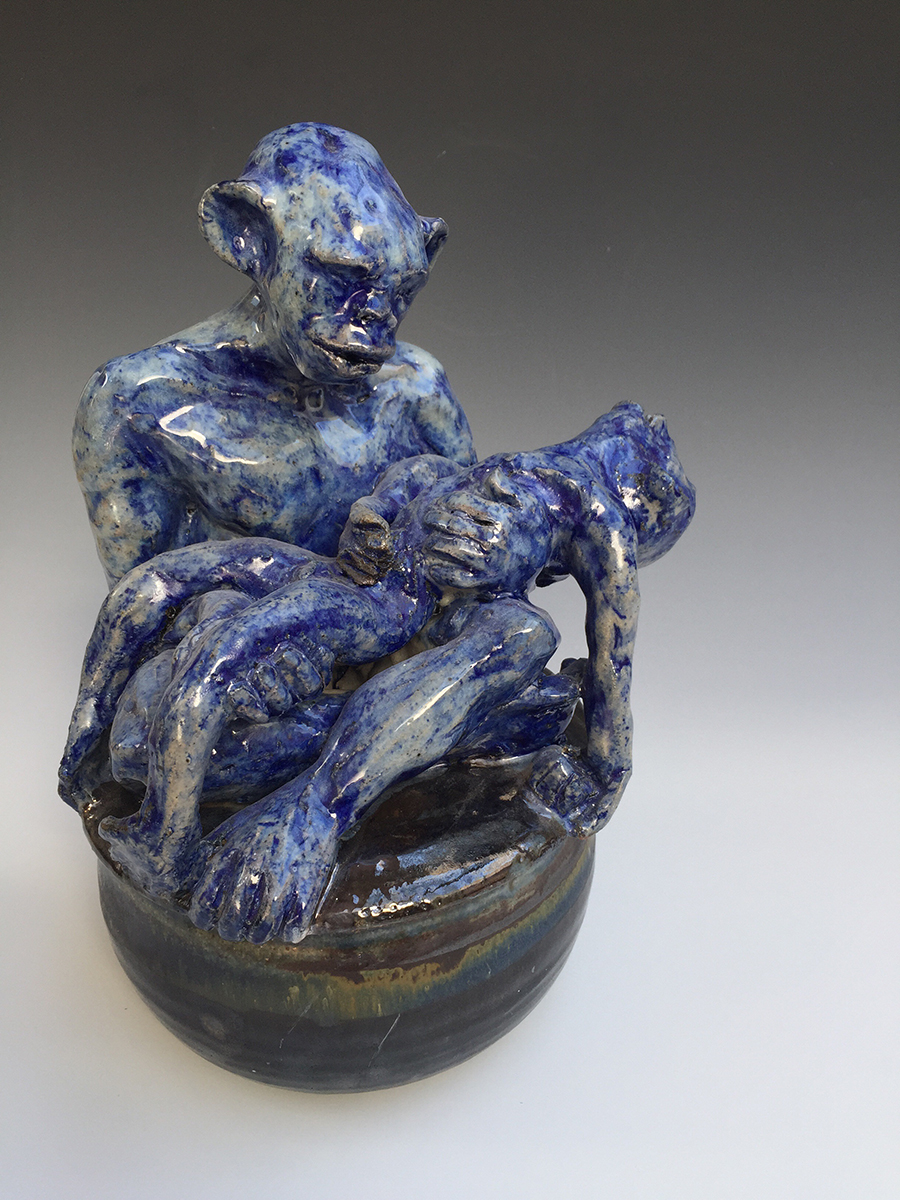 Leslie Andelin Ceramics la pieta