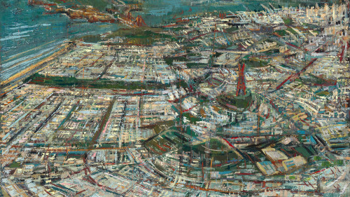 Oil on Canvas. 48" x 51". 2015.