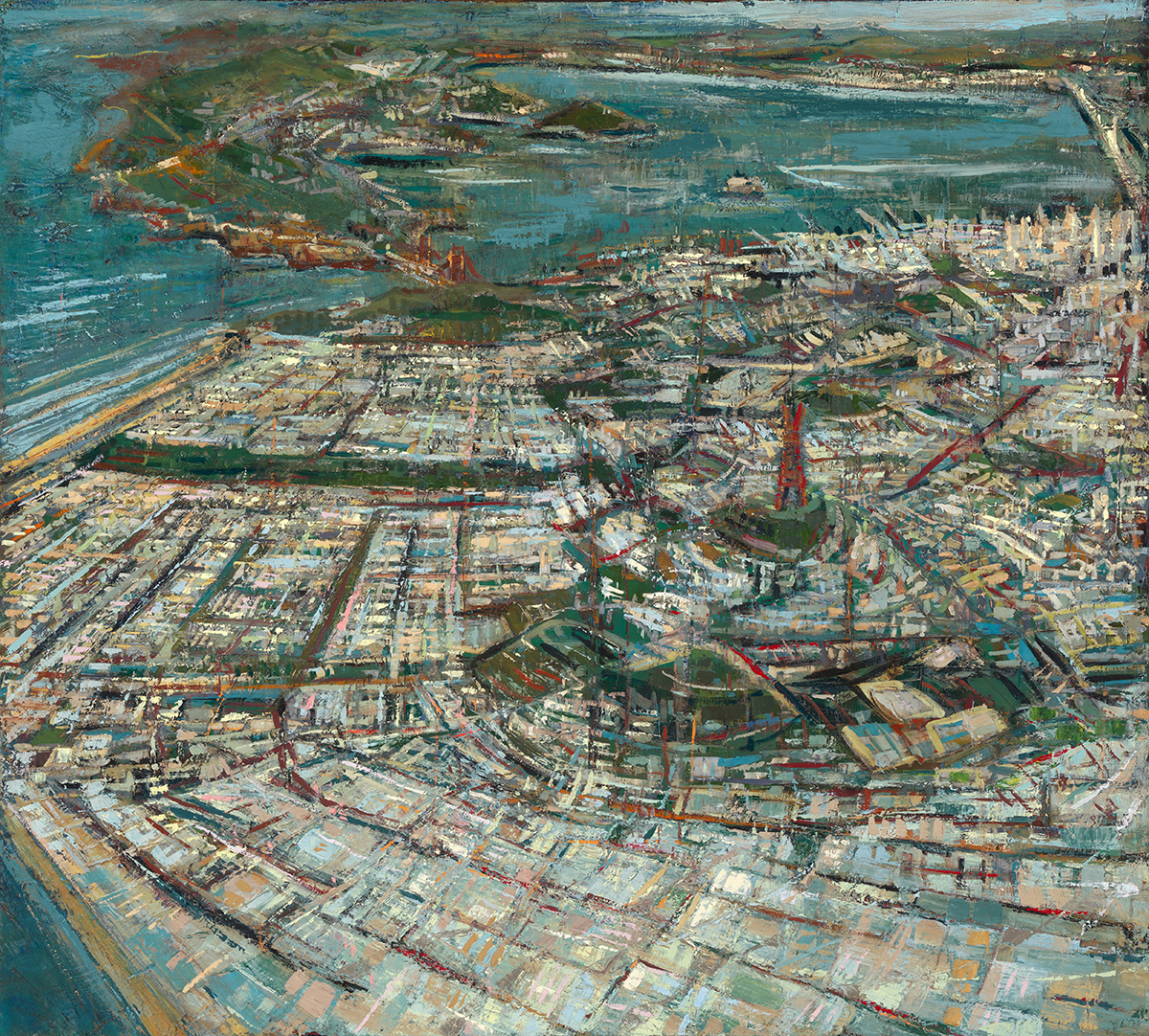 Oil on Canvas. 48" x 51". 2015.