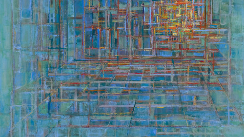 Oil on Canvas. 36" x 24". 2011. $2,800.