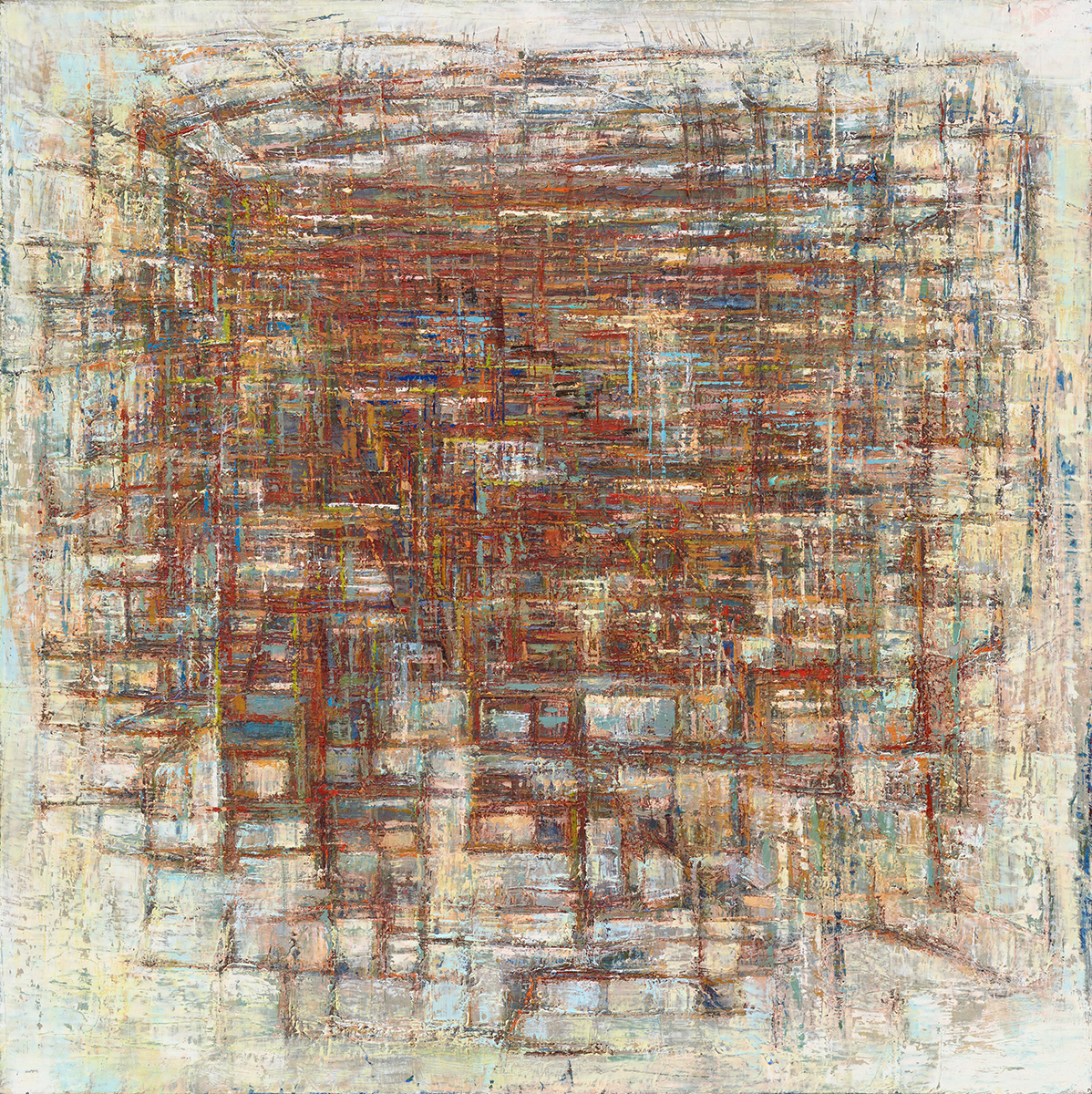 Oil on Canvas. 36" x 36". 2015. $6,100.