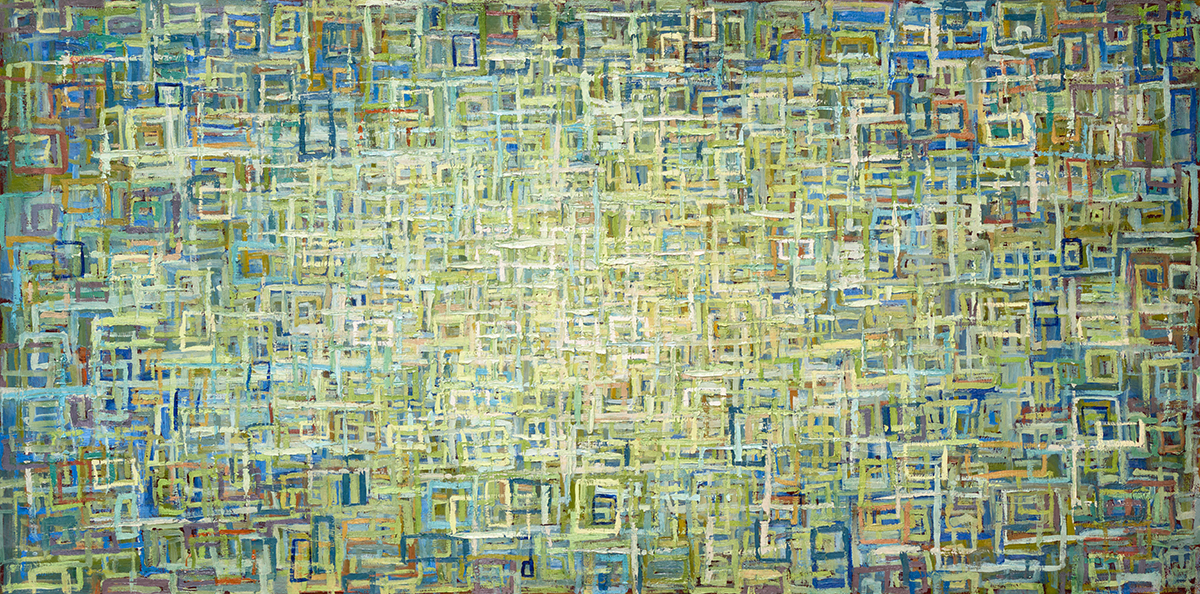 Oil on Canvas. 24" x 48". 2013. $4,500.