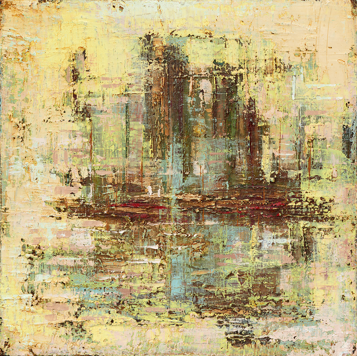 Oil on Canvas. 12" x 12". 2015. $1,000.