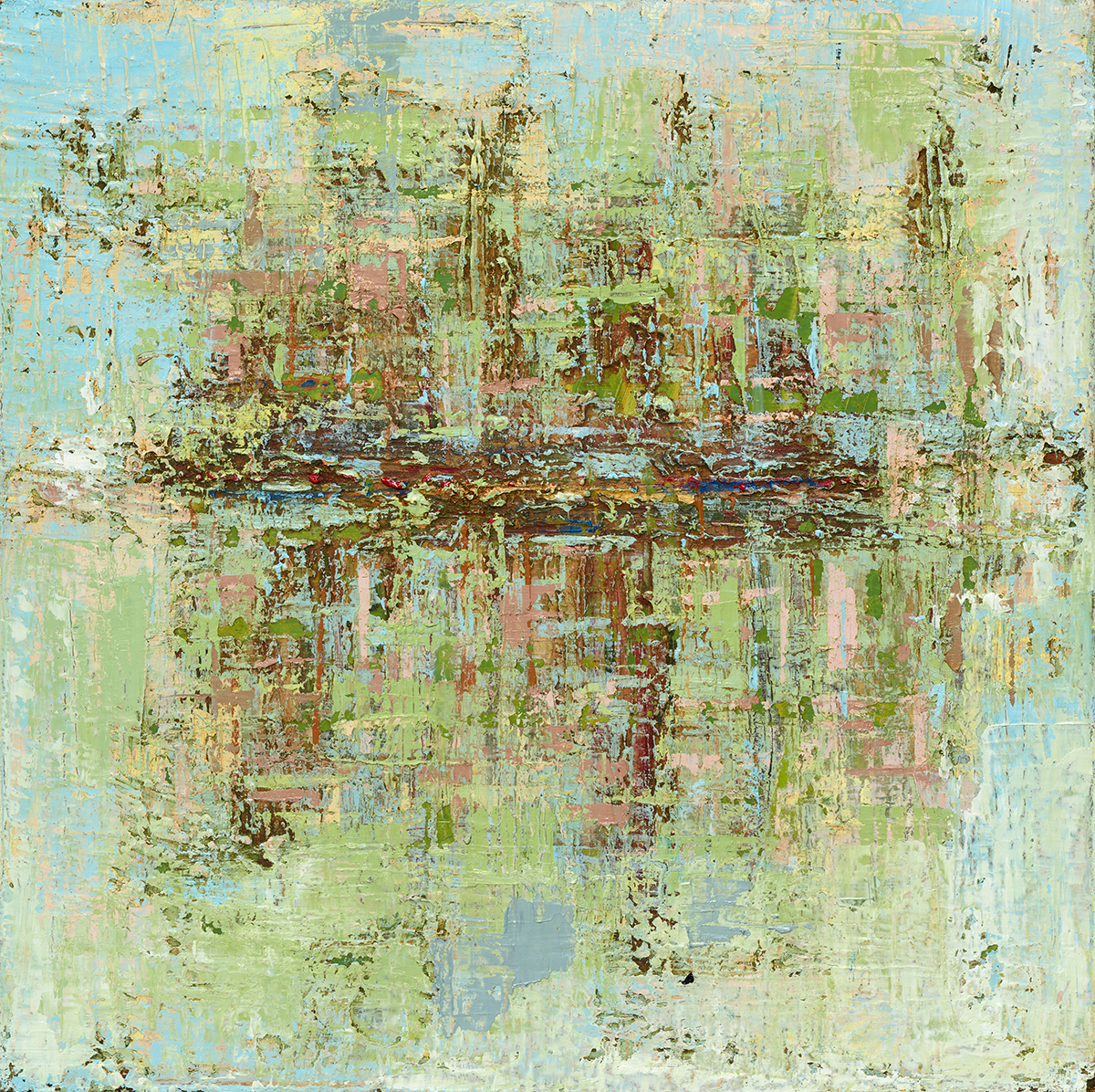 Oil on Canvas. 12" x 12". 2015. $1,000.