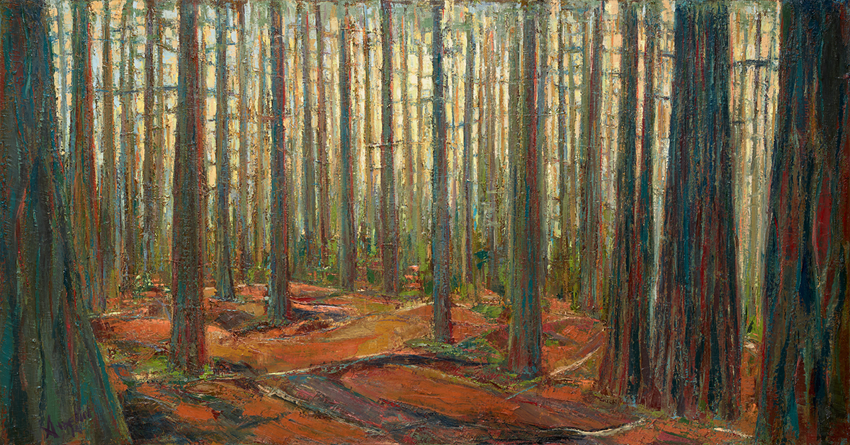 Leslie Andelin Forest Can't see the trees