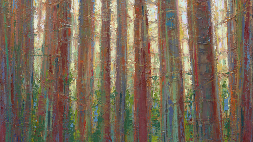 Leslie Andelin Forest feeling blue