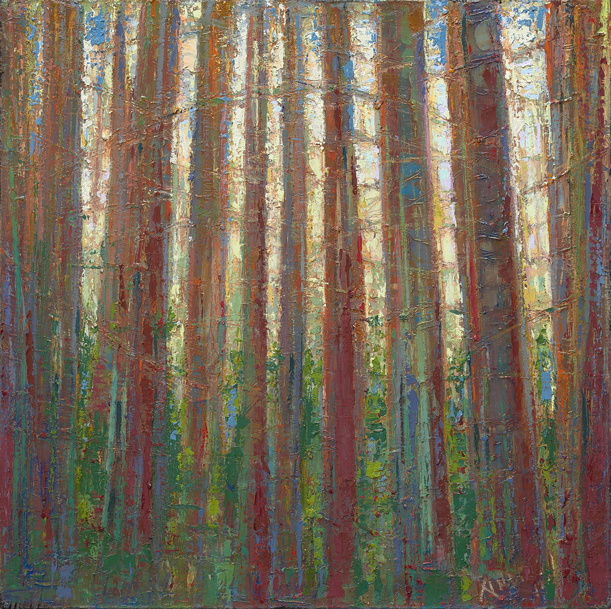Leslie Andelin Forest feeling blue