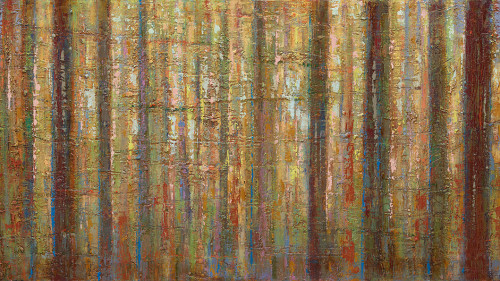 Leslie Andelin Forest orange woods