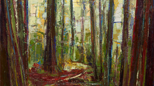 Leslie Andelin Forest into the woods