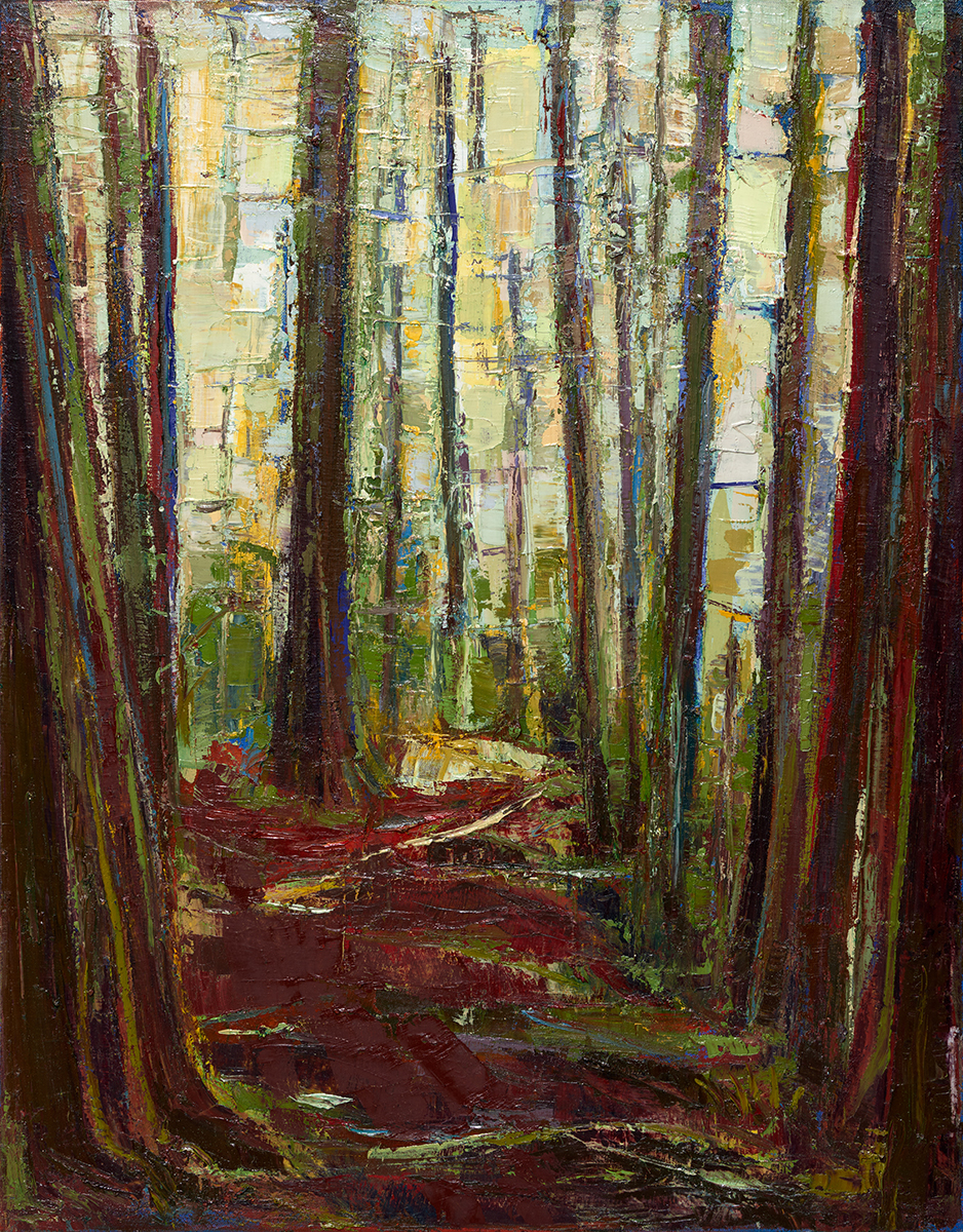Leslie Andelin Forest into the woods