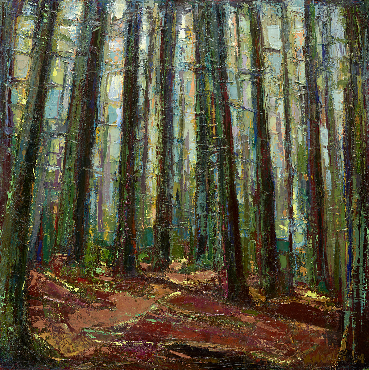 Leslie Andelin Forest redwoods 7